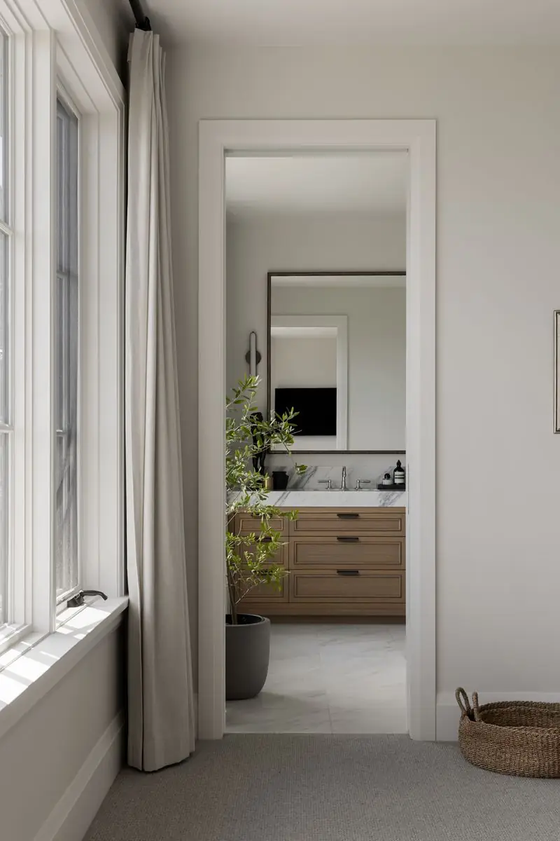 Doorway through to the ensuite