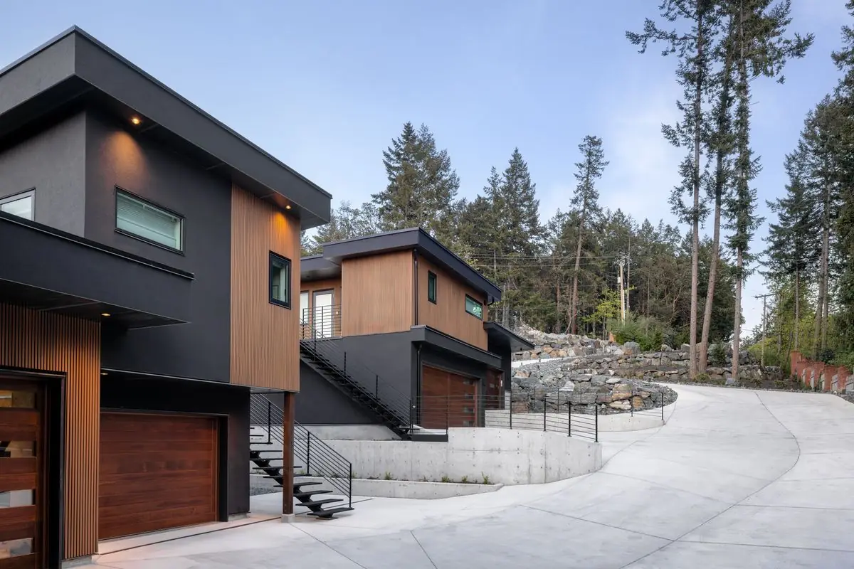 Garage and drive
