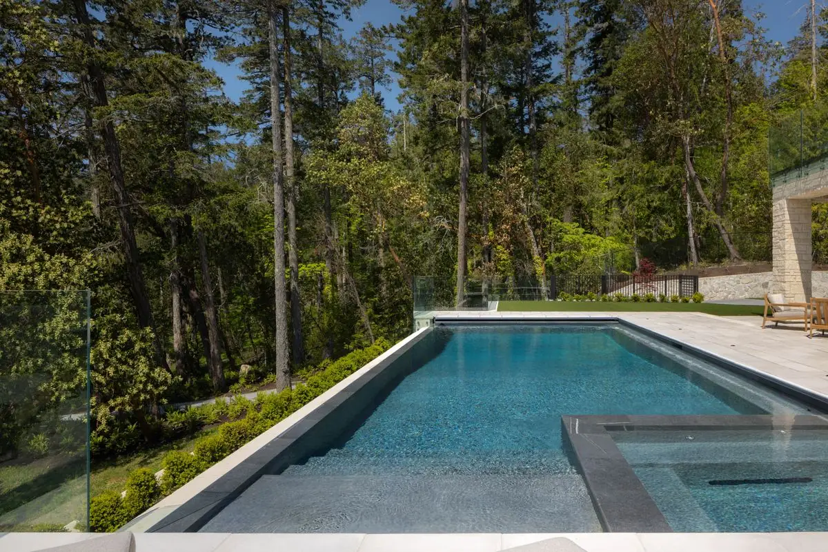 Pool and garden