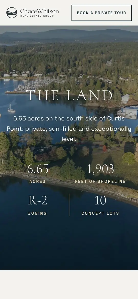 The land in numbers on a phone